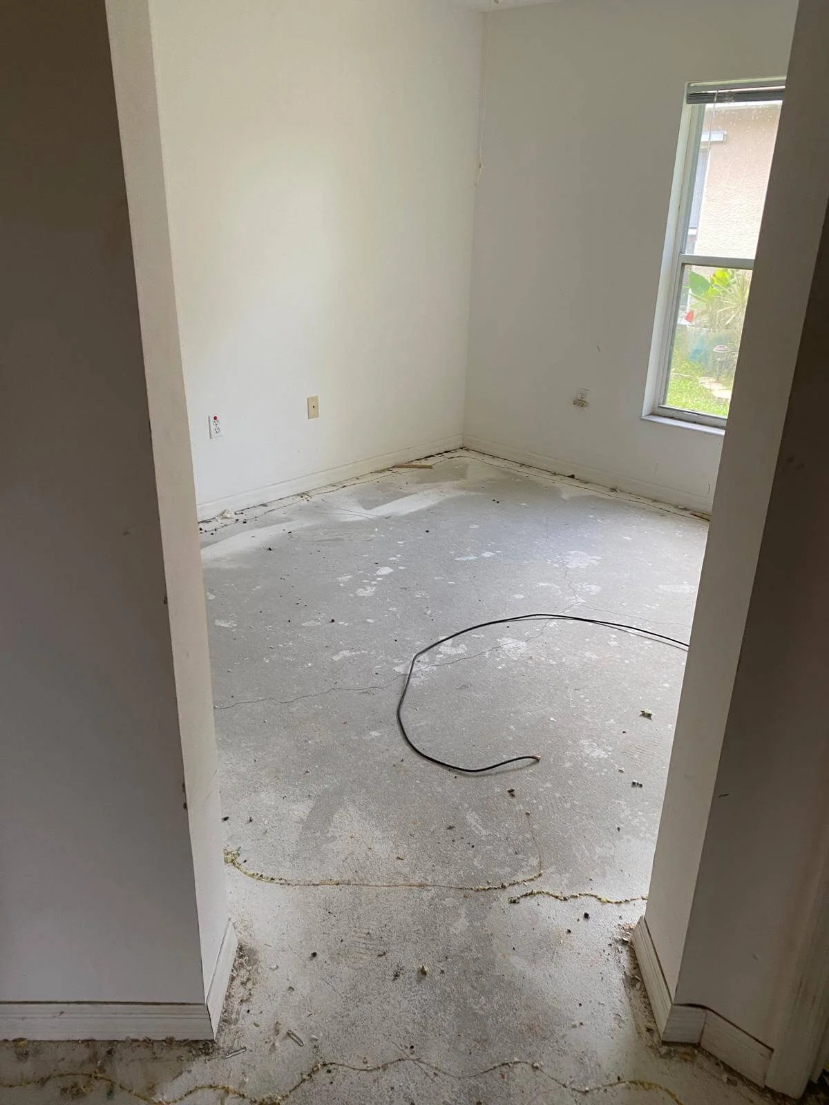 After — empty clean bedroom